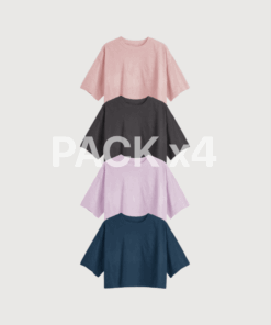 REMERA CROP URBAN X 4