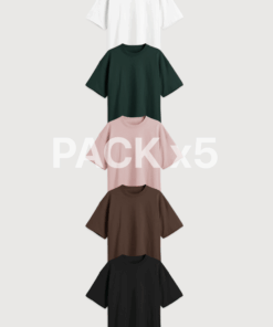 REMERA OVERSIZE X5