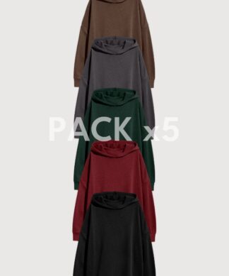 HOODIE OVERSIZE FRISADO X 5