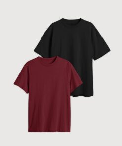 REMERA REGULAR FIT + REMERA OVERSIZE
