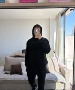 Alternative view of HOODIE OVERSIZE FRISADO + JOGGER FRISADO