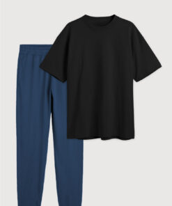 JOGGER FRISADO + REMERA OVERSIZE