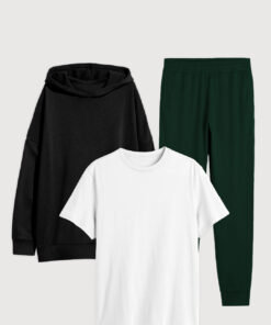 HOODIE + JOGGER + REMERA REGULAR FIT